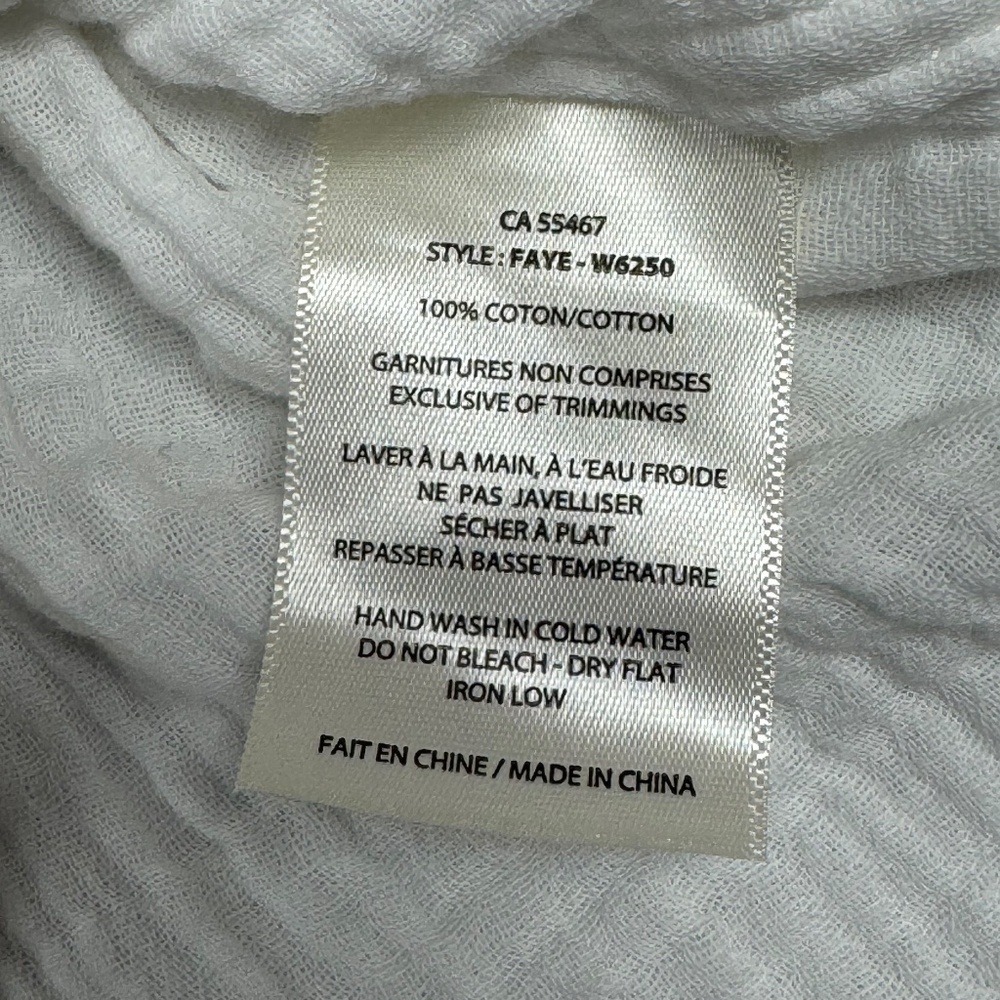MELISSA‎ NEPTON Butonned Down White  Shirt - Size S. - Picture 11 of 16